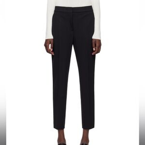 MaxMara Studio Slim Skinny Taper Black Trousers-Size US 6